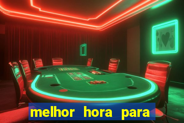 melhor hora para jogar fortune rabbit